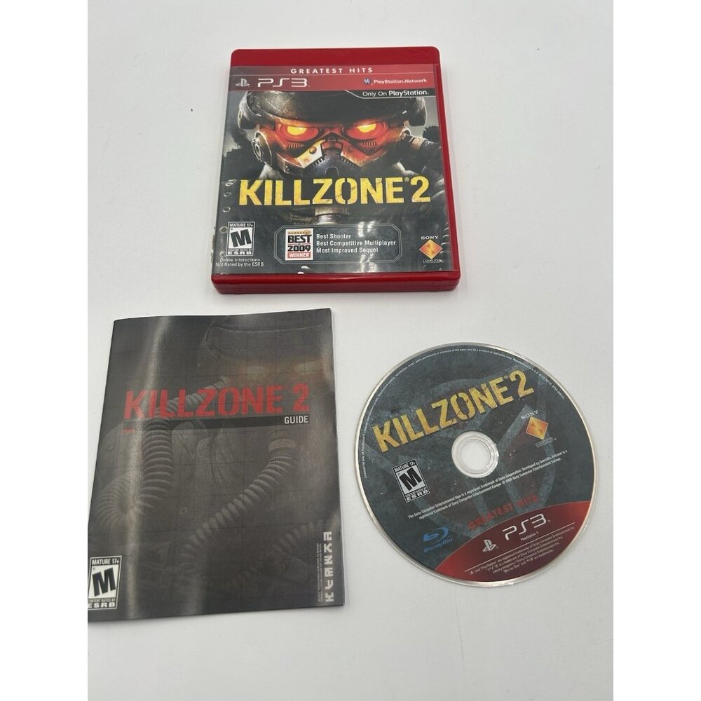 Killzone 2 (Greatest Hits) - PlayStation 3 PS3 Complete Manual
